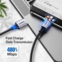 UGREEN USB typ C kabel 3A szybkie ładowanie do Samsung S20 S21 Xiaomi POCO USB C przewód USB C ładowarka telefon kabel do ładowania 3